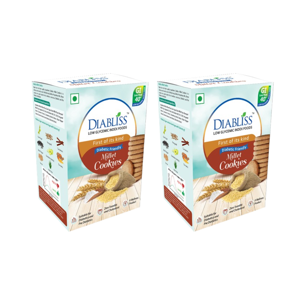 Diabliss Diabetic Friendly Millet Cookies - Distacart
