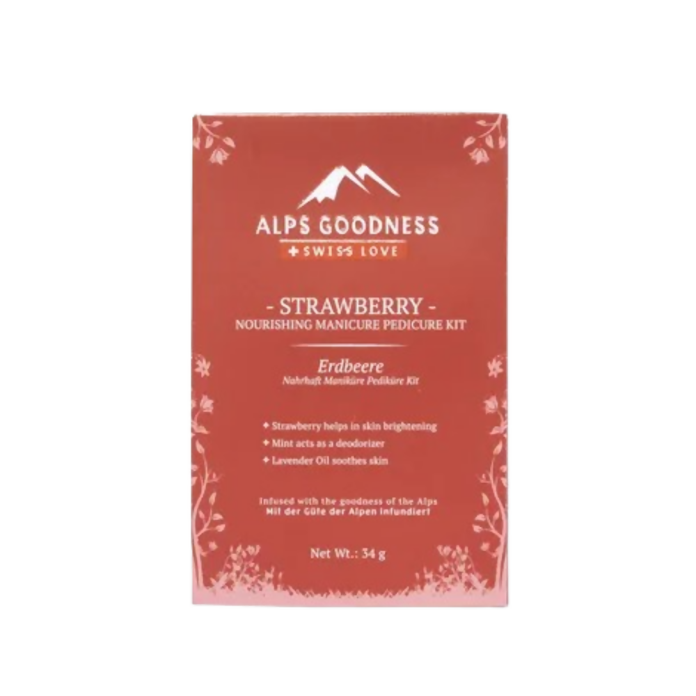 Alps Goodness Strawberry Nourishing Manicure Pedicure Kit