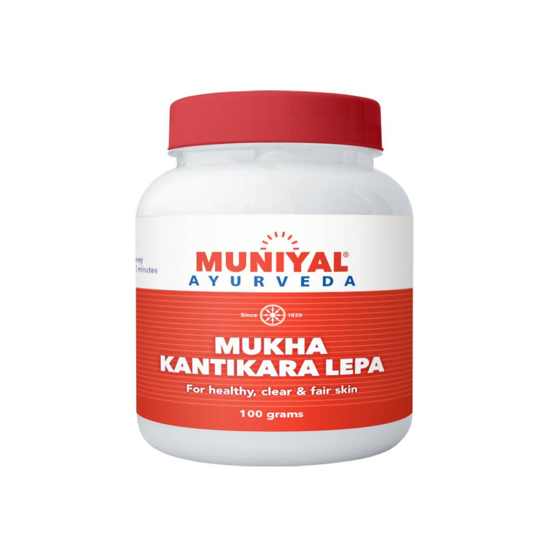 Muniyal Ayurveda Mukha Kanthikara Lepa - Distacart