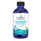 Nordic Naturals Ultimate Omega 3 Fish Oil Liquid - Lemon Flavor - Distacart