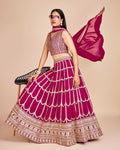Lehenga Mart Designer Wedding Lehenga Choli For Women - Purple