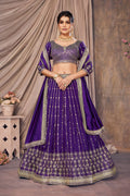 Lehenga Mart Designer Wedding Lehenga Choli For Women - Blue