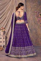 Lehenga Mart Designer Wedding Lehenga Choli For Women - Blue