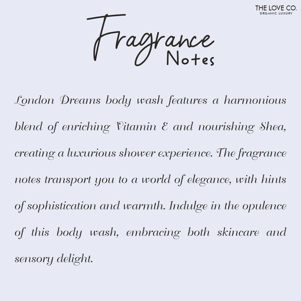 The Love Co. London Dreams Body Wash
