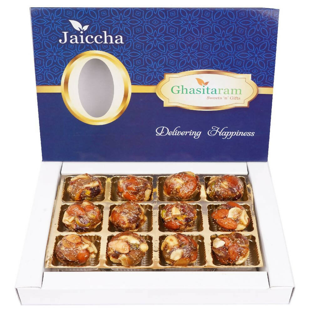 Ghasitaram Dry Fruit Laddoos with No Added Sugar - Distacart