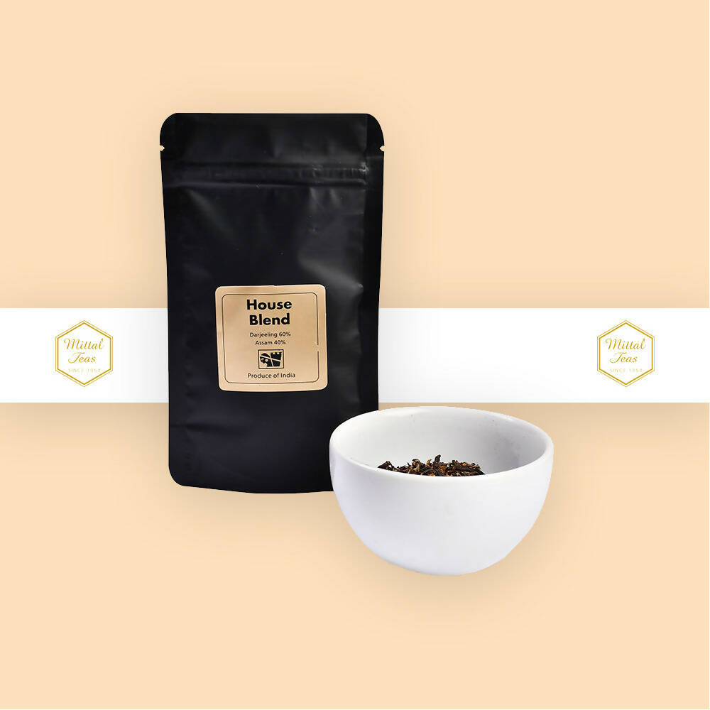 Mittal Teas House Blend Darjeeling 60 % & Assam 40 % - Distacart