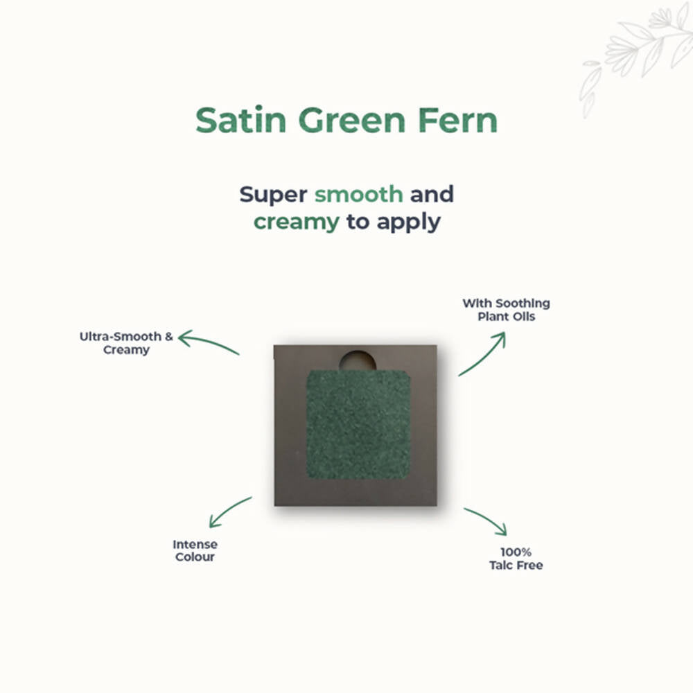 Disguise Satin Smooth Eyeshadow Squares - Satin Green Fern 216