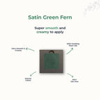 Disguise Satin Smooth Eyeshadow Squares - Satin Green Fern 216