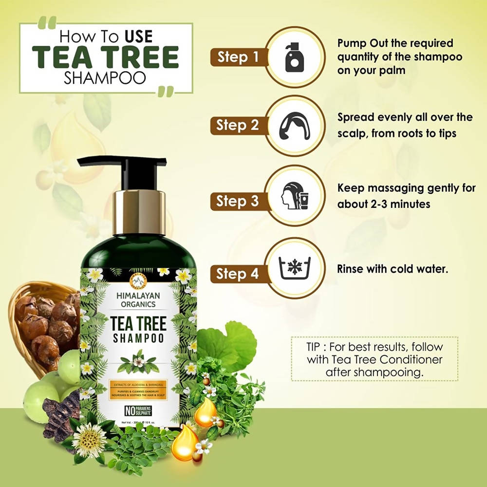 Himalayan Organics Tea Tree Shampoo