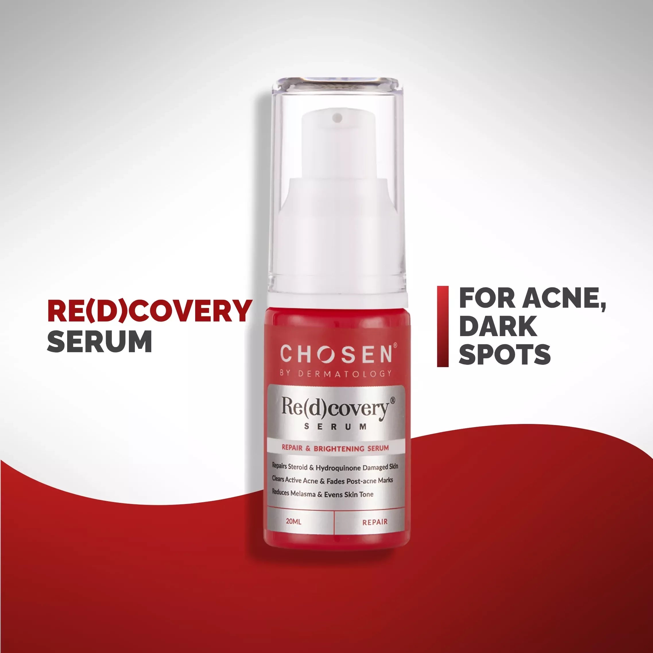 Chosen Re(D)Covery Serum Best Brightening Tranexamic Acid Serum - Distacart