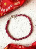 Joban Fashion Pink Glass Glass Beads Trendy Bracelets - Distacart