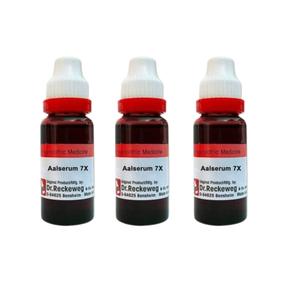 Dr. Reckeweg Aalserum 7X Mother Tincture Q - Distacart