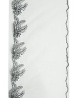 Embroidered Kurta With Pant & Embroidered Cut Work Organza Dupatta, White - Hiral Fashion - Distacart
