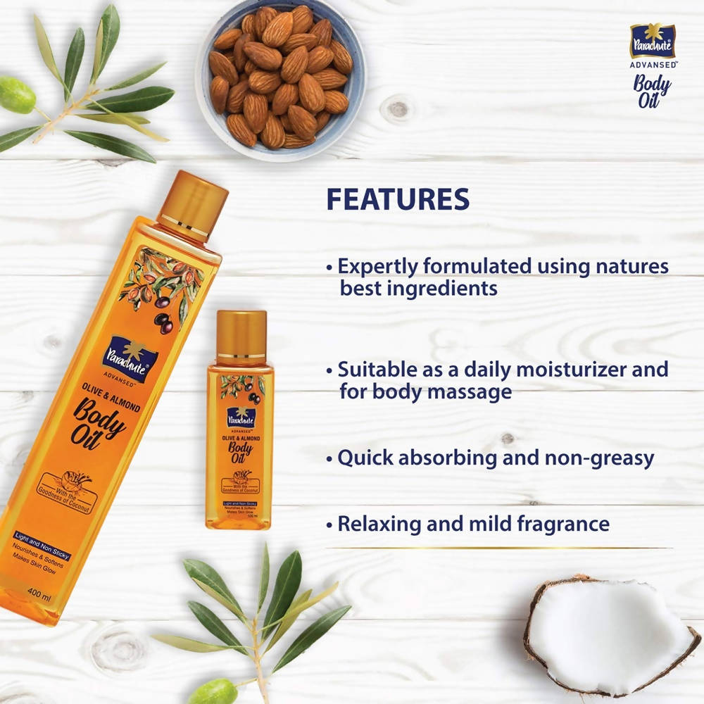 Parachute Advansed Olive & Almond Body Oil