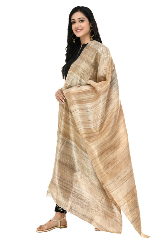 Mominos Fashion Moeza Pure Ghichcha Silk Tussar Dupatta