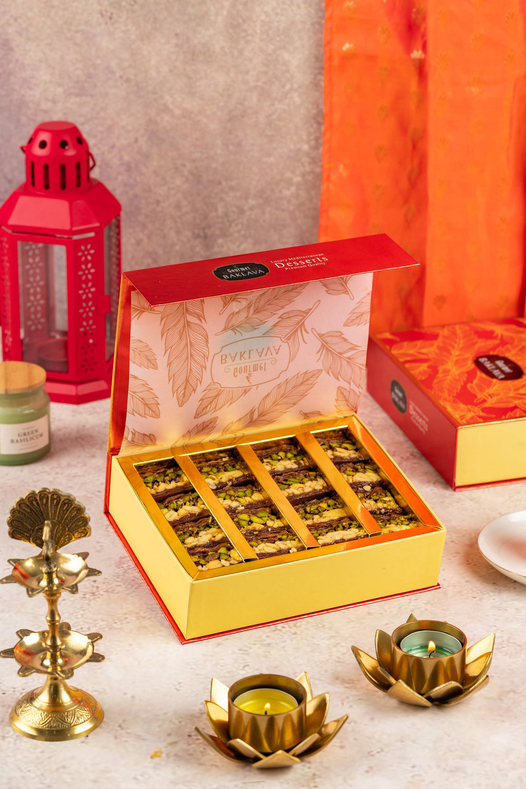 Gourmet Baklava Decadent Chocolate Dry Fruit Baklava - Distacart