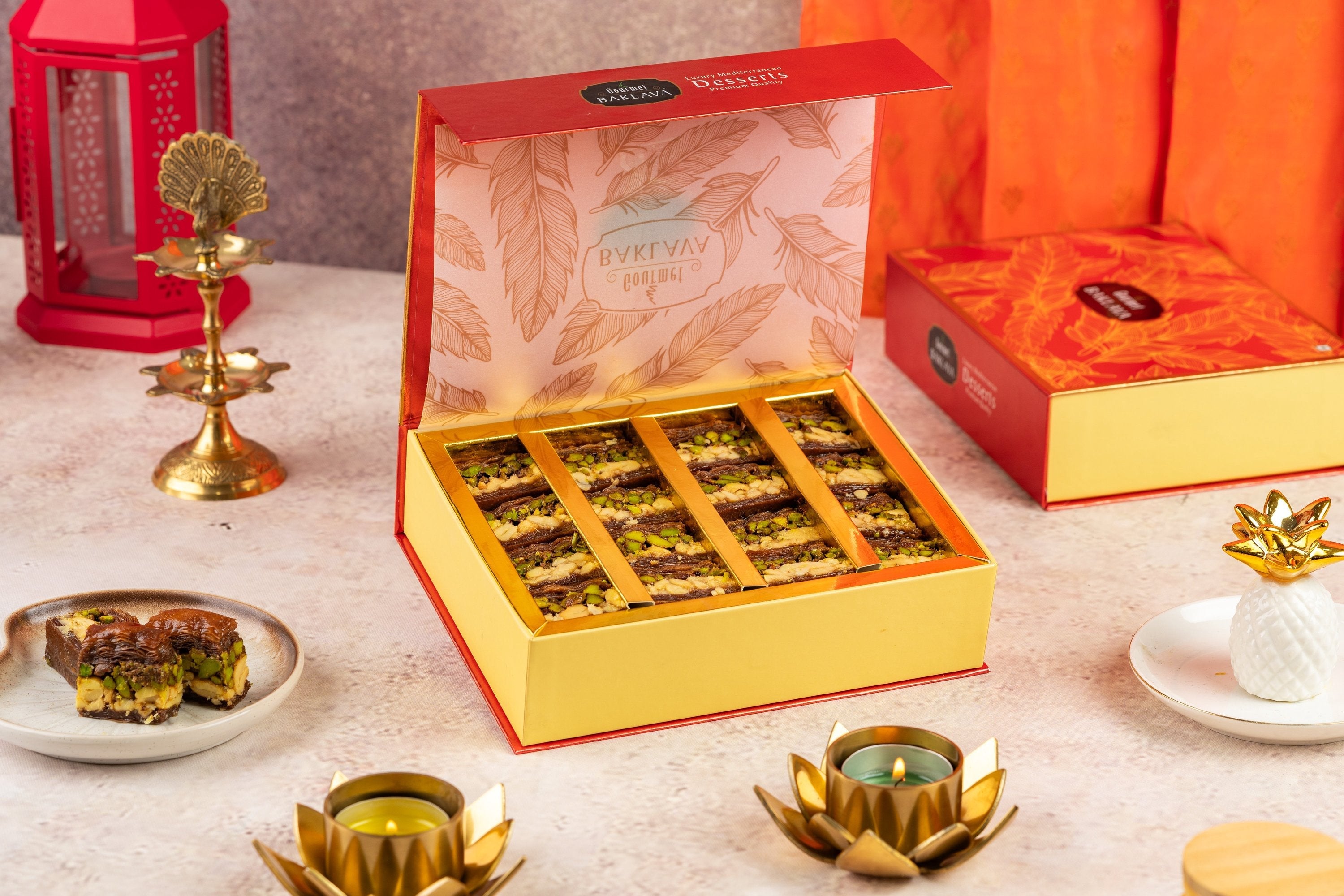 Gourmet Baklava Decadent Chocolate Dry Fruit Baklava - Distacart