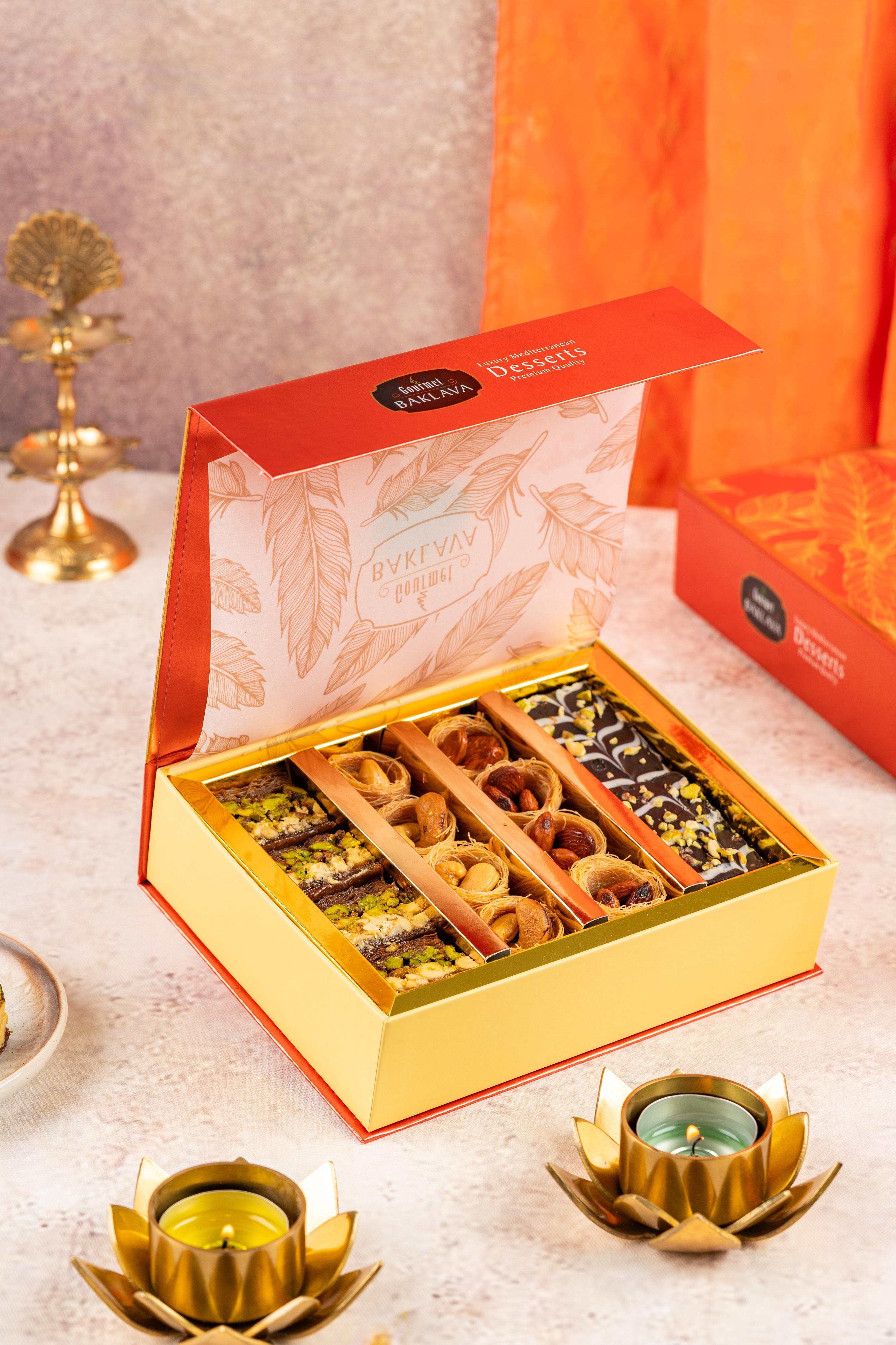 Gourmet Baklava Chocolate Gift Box - Distacart