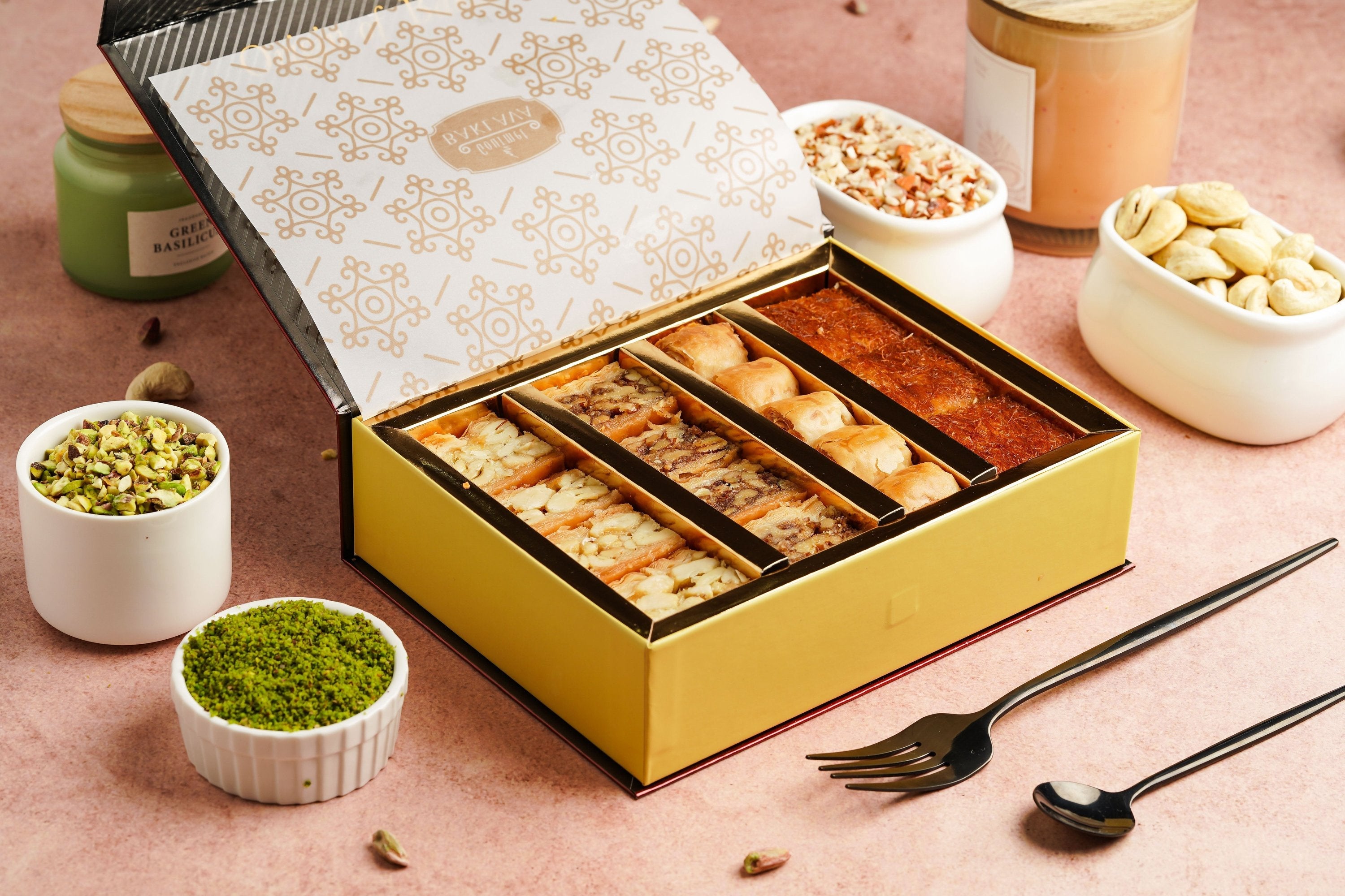 Gourmet Baklava Assorted Baklava Box - Distacart