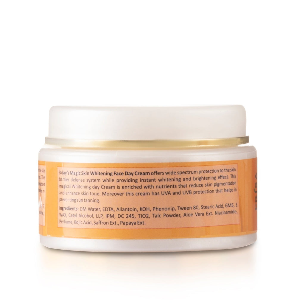 Prisa Organics 3 Day's Magic Face Cream - Distacart