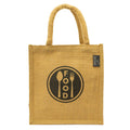 MiDazzle Jute Lunch Bag  (With Zipper) JdJLB1402