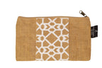 MiDazzle Jute Zipper Pouch JdJZP2001