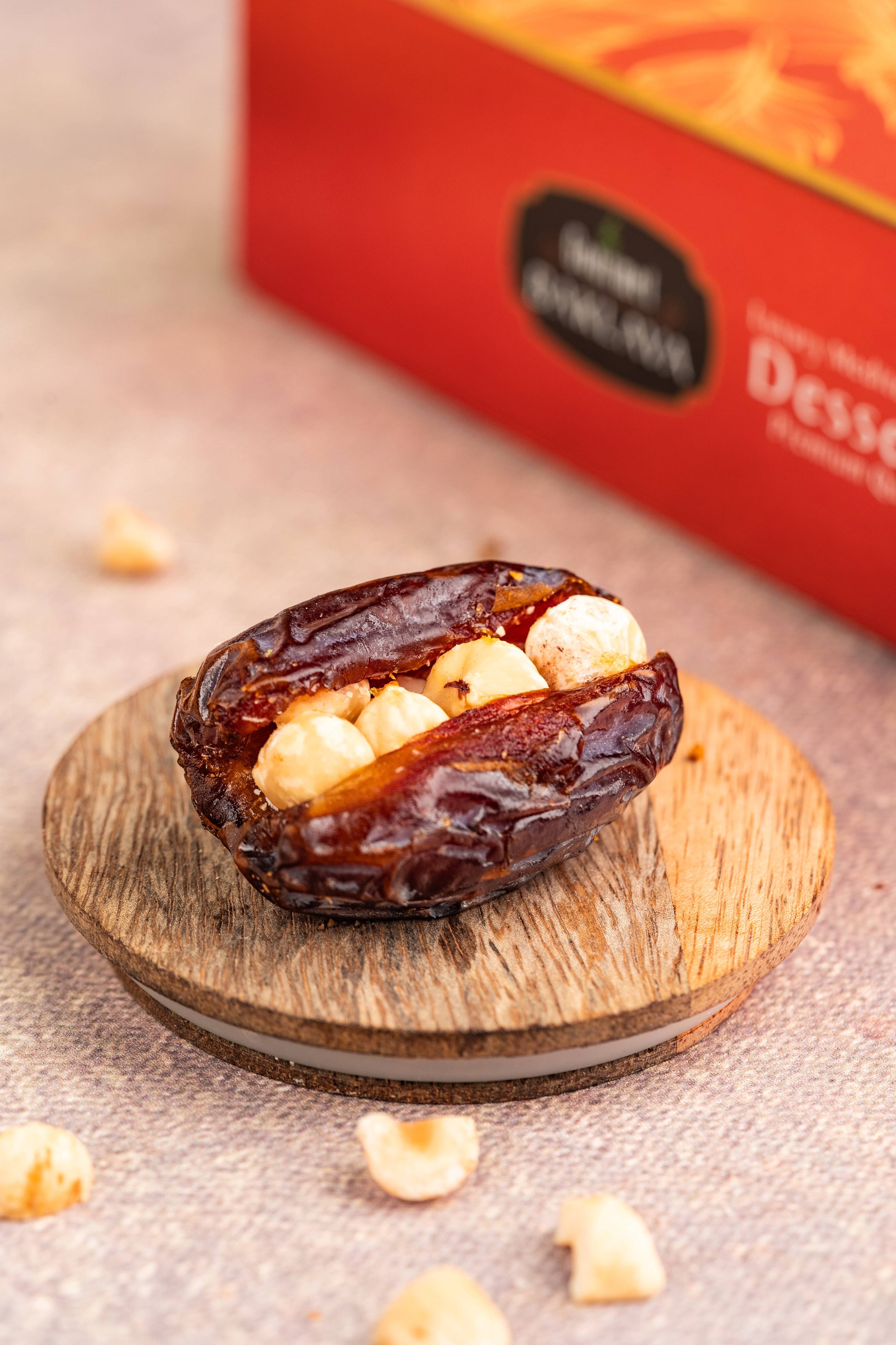 Empress Gourmet Baklava Stuffed Jumbo Medjool Dates - Distacart