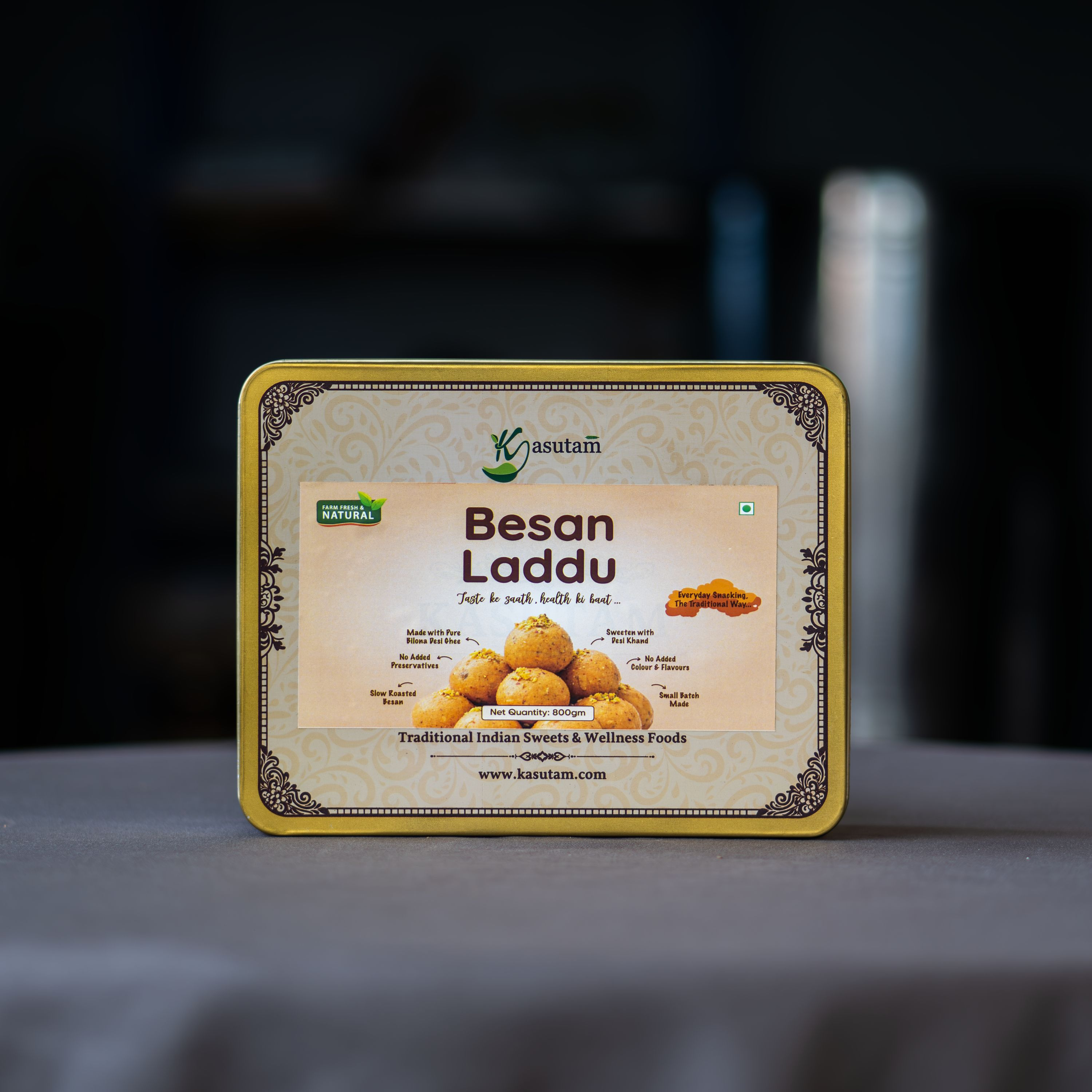 Kasutam Besan Laddu - Distacart