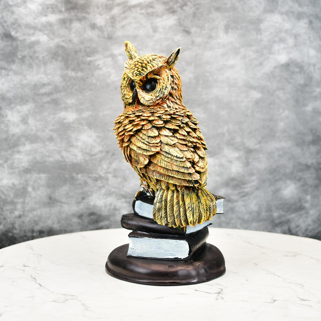 Sowpeace Guardian Majesty Owl Sculpture - Distacart