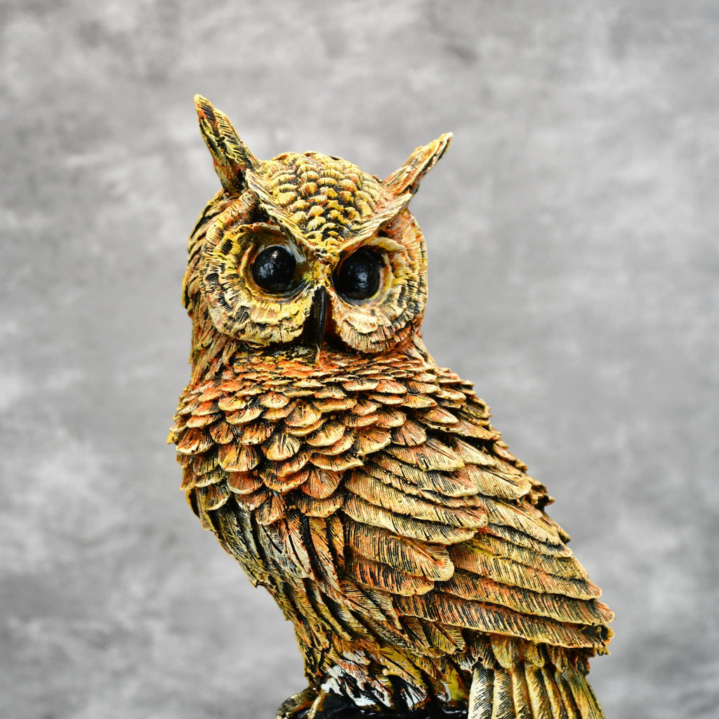 Sowpeace Guardian Majesty Owl Sculpture - Distacart