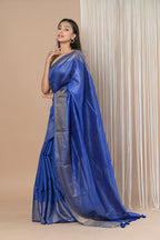 Very Much Indian Exclusive Pure Moonga Tussar Silk Saree With Beautiful Border
