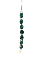 Mominos Fashion Johar Kamal Gold-Plated Finish Stone Choker For Women (Green) - Distacart