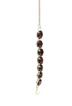 Mominos Fashion Johar Kamal Gold-Plated Finish Stone Choker For Women (Brown) - Distacart