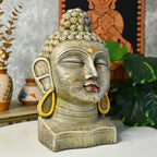 Sowpeace Terracotta Buddha's Serene Reflection - Distacart