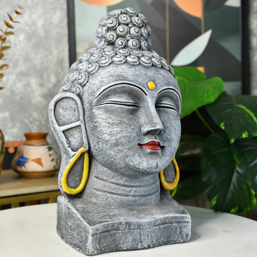 Sowpeace Terracotta Buddha's Golden Radiance - Distacart