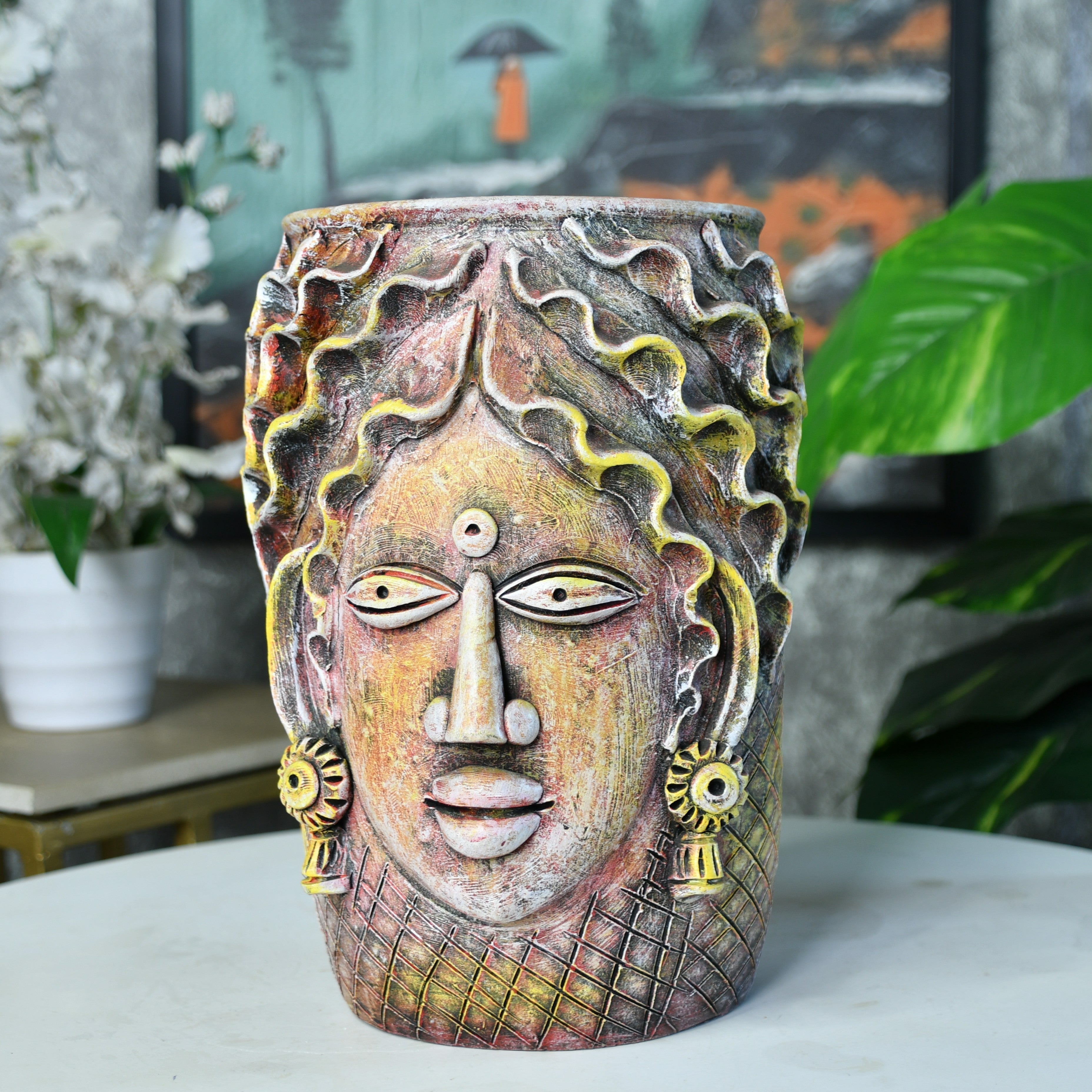 Sowpeace Terracotta Tribal Floral Muse - Distacart