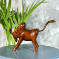 Sowpeace Handcarved wooden large bull - Distacart