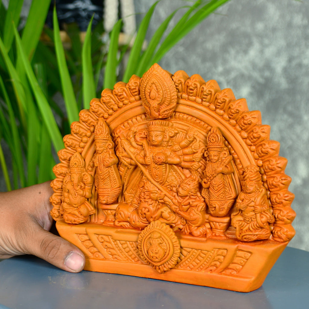 Sowpeace Handmade Terracotta Durga - Distacart