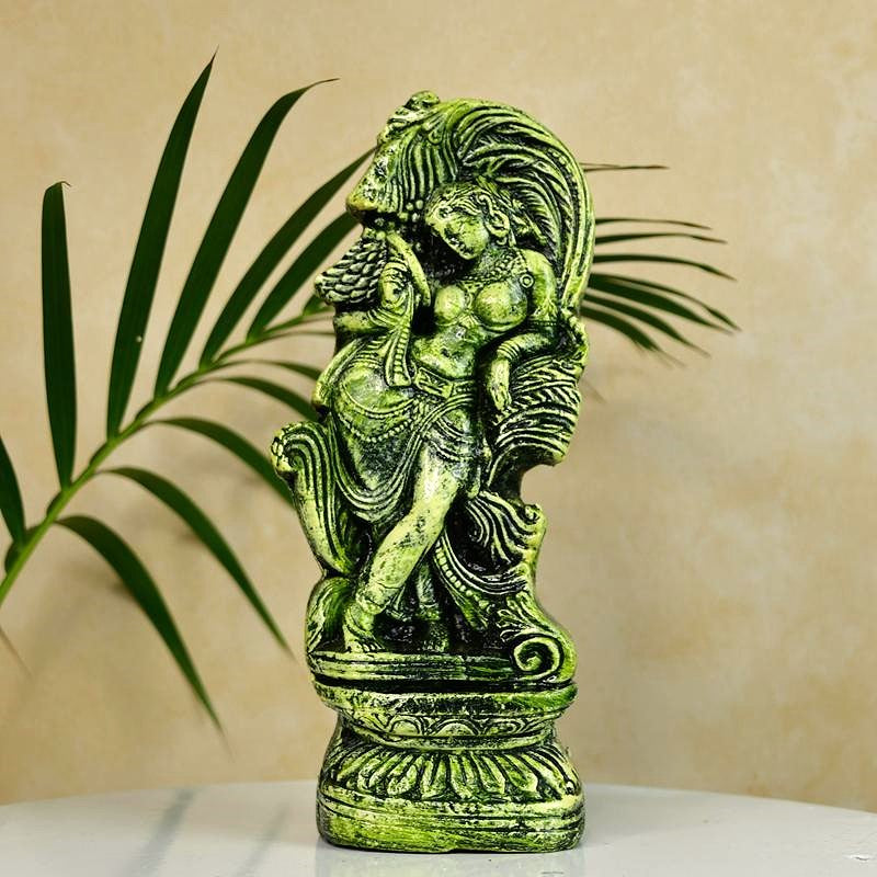 Sowpeace Premium Ancient Finish Terracotta Lady Abstract Art - Distacart