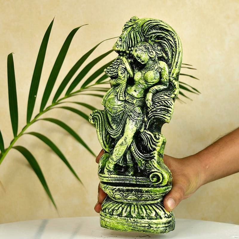 Sowpeace Premium Ancient Finish Terracotta Lady Abstract Art - Distacart