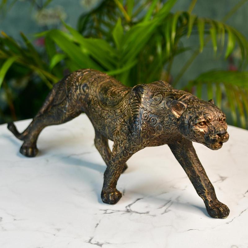 Sowpeace Resin Panther Decor - Distacart