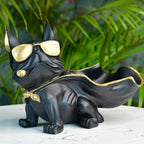Sowpeace Resin Caped Dog Showpiece - Distacart