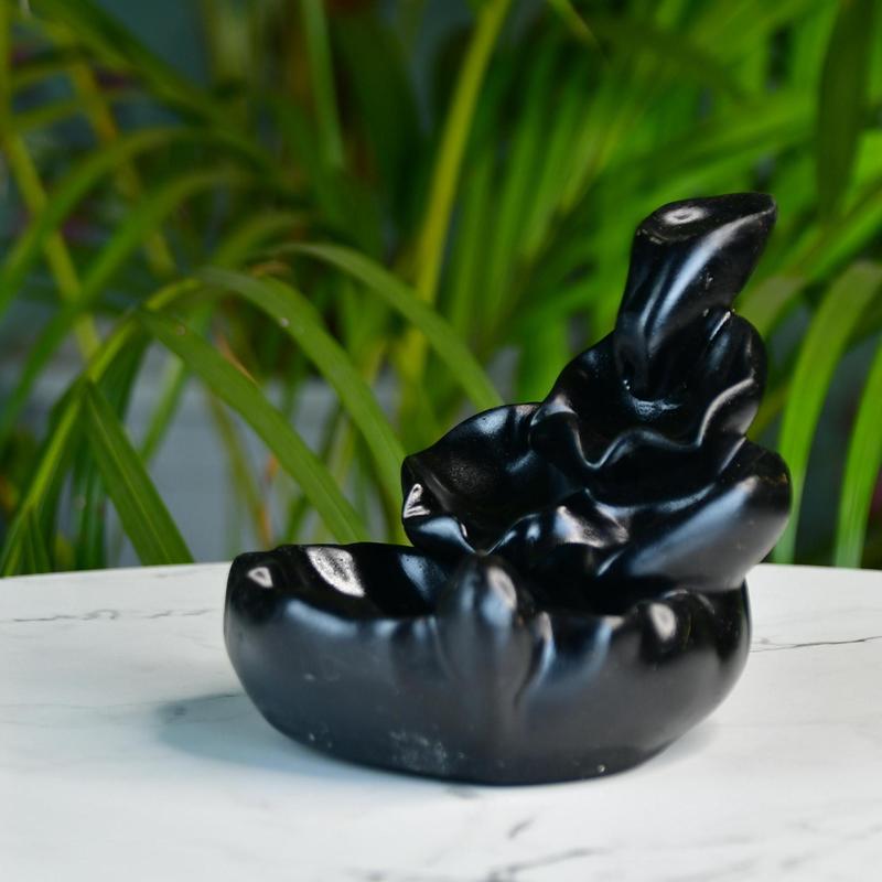 Choti Resin Smoke Fountain by Sowpeace / Handcrafted Antique Home Decor Piece - Distacart