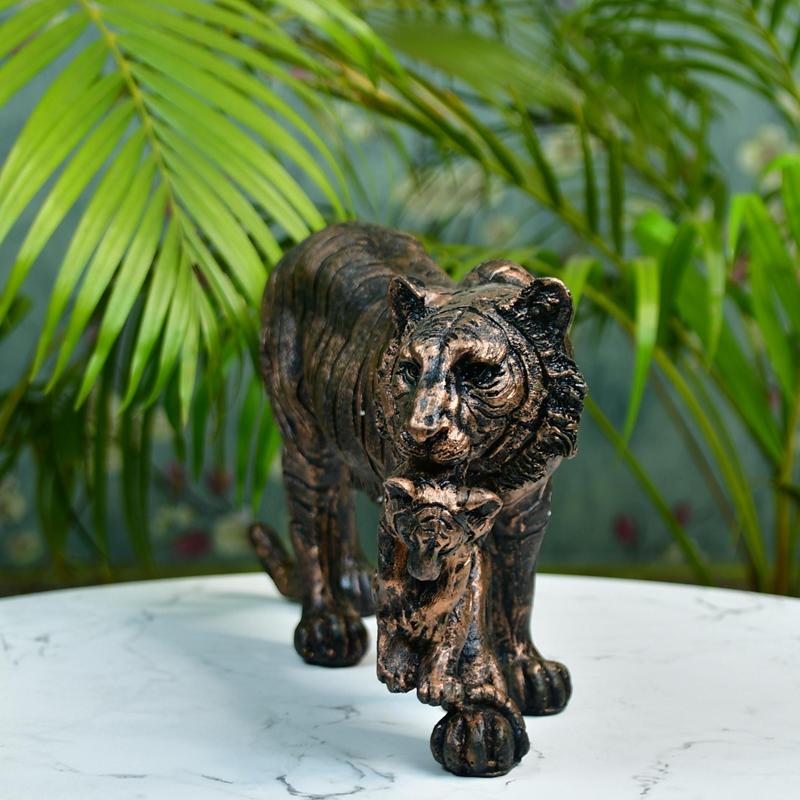 Sowpeace Resin Tiger Decor - Distacart