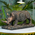 Sowpeace Resin Rhino Decor - Distacart