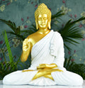 Sowpeace Resin Gold Buddha Decor - Distacart