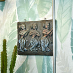 Sowpeace Premium Terracotta Abstract Three Women Wall Art - Distacart