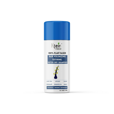 Ktein Natural 100% Plant Based Volumizing &Texturing Hair Detox Dry Shampoo Powder