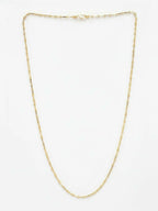 NVR Women Gold Plated Minimal Chain - Distacart