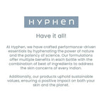 Hyphen By Kriti Sanon Daily Night Care Routine with Glow Serum & Barrier Care Cream For Oily & Combination Skin